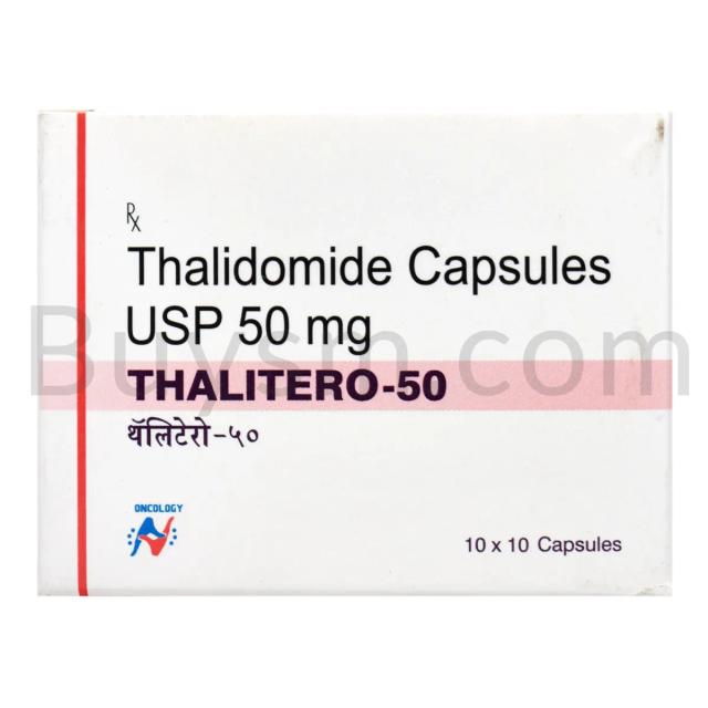 Thalitero 50 mg Capsule Thalitero 50 mg Capsule