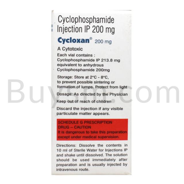 Cycloxan 200 mg Injection Cycloxan 200 mg Injection