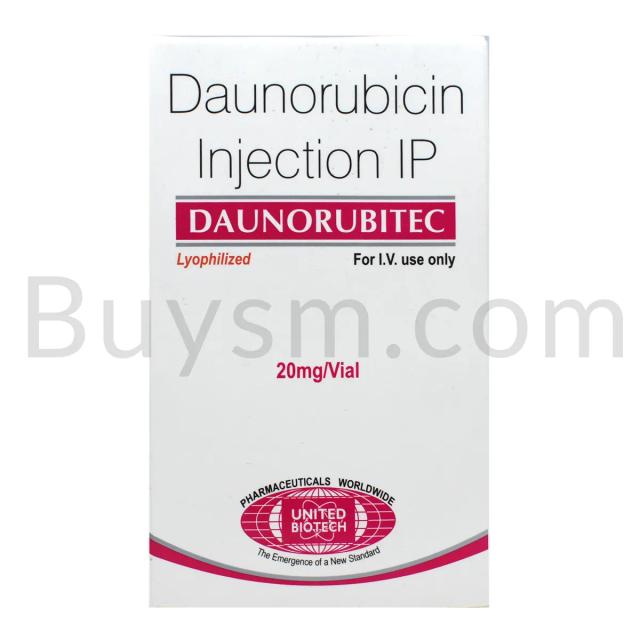 Daunorubitec 20 mg Injection Daunorubitec 20 mg Injection