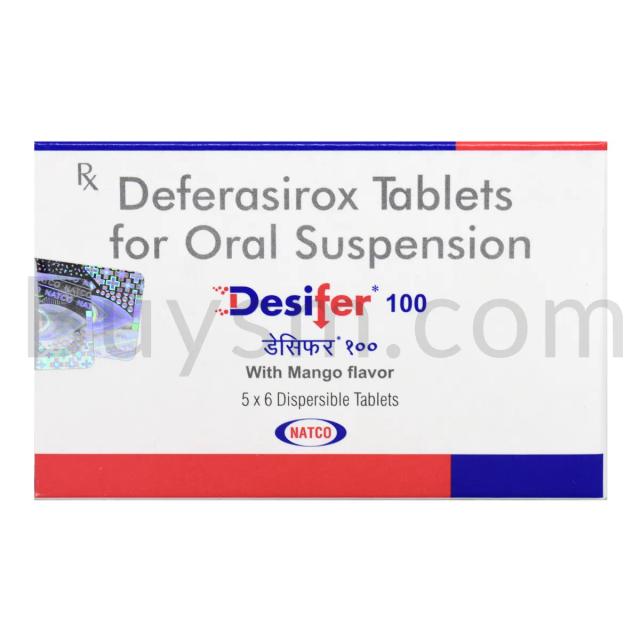 Desifer 100 mg Tablet Desifer 100 mg Tablet