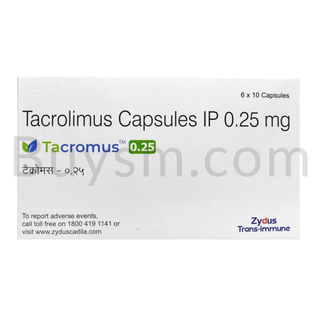 Tacromus 0.25 mg Capsule Tacromus 0.25 mg Capsule